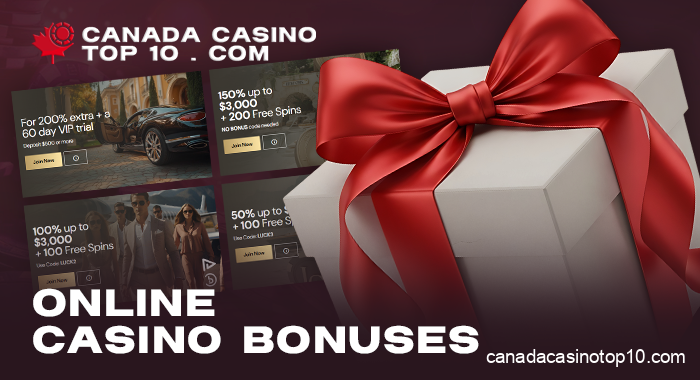 A Review of Bonuses for Canadian Players at Online Casinos