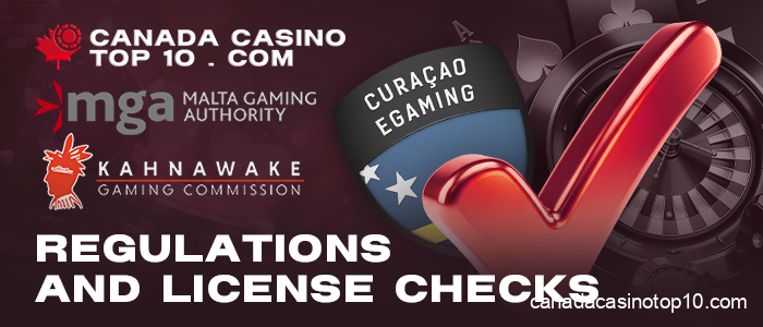 Checking Online Casino Licenses in Canada